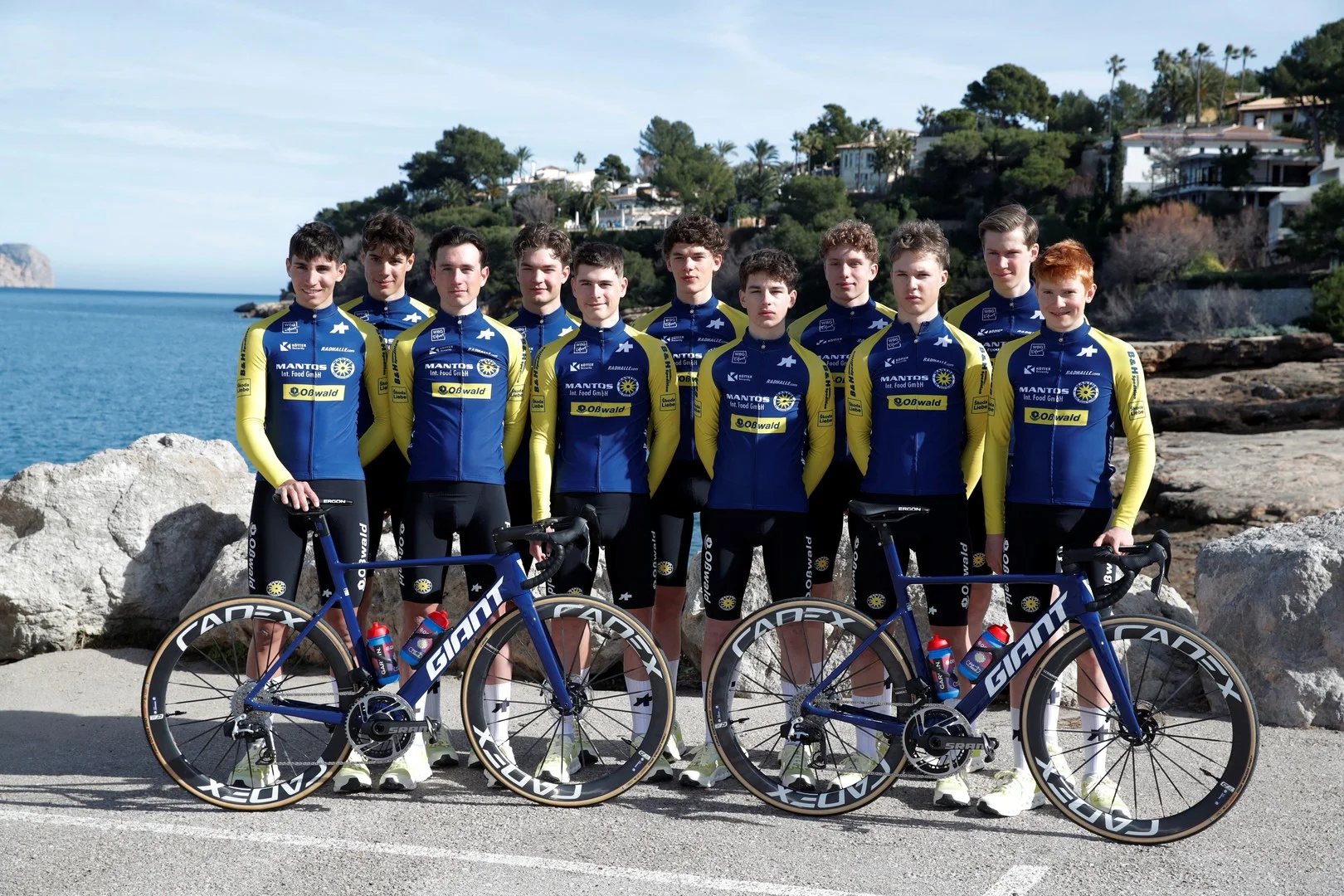 Das German Junior Racing Team des Thüringer Radsportverbandes
